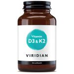 Viridian Vitamin D3 & K2 90 caps